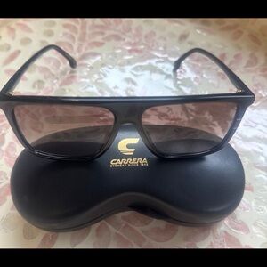 Authentic Carrera Dark Frame Sunglasses with Case